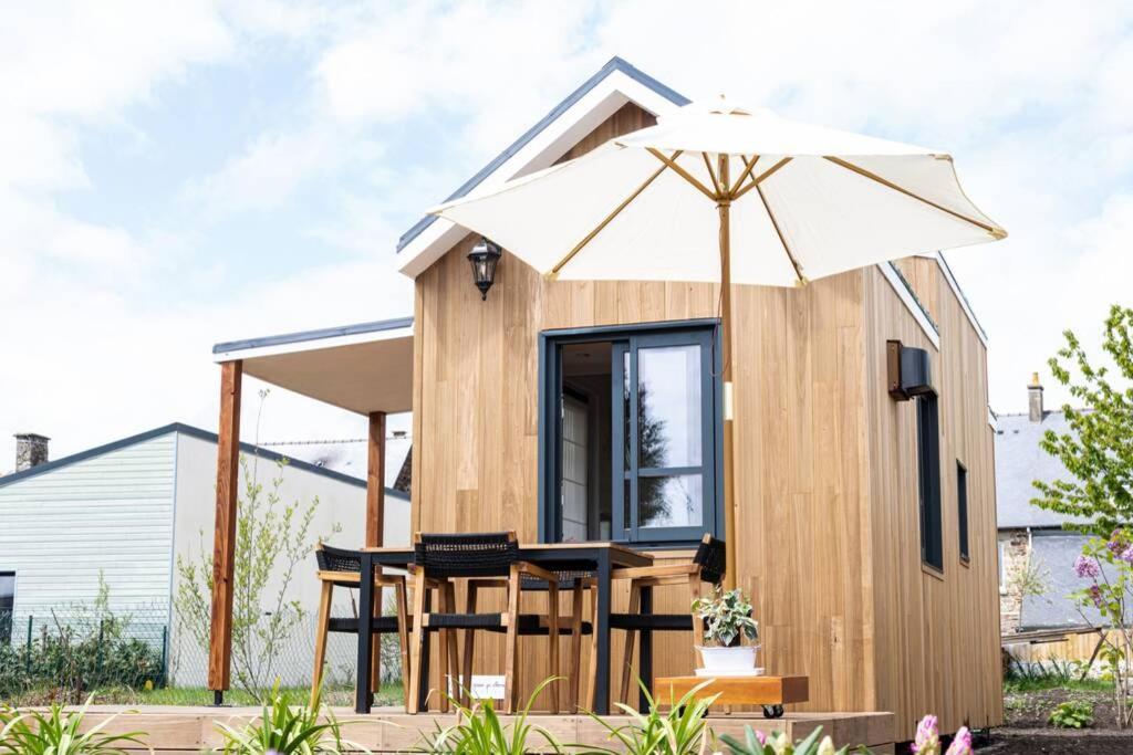 فيلا Tiny House En Baie Du Mont-Saint-Michel دول دي بْروتانْيِ المظهر الخارجي الصورة